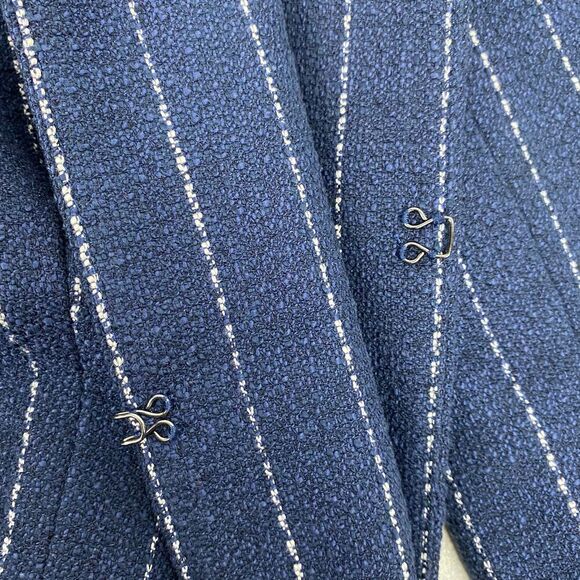 Banana Republic Boucle Textured Open Front Jacket size 6  NEW - Picture 8 of 11